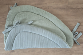 Boxkleed Tripus teddy katoen/ wafelkatoen