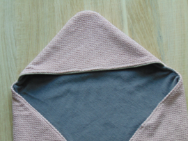 Omslagdoek  babywafel/nicky velours