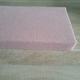 Kussen 94 x 30 x 6 cm babywafelstof oudroze