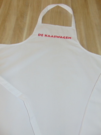 Schort De Kaaswagen rood