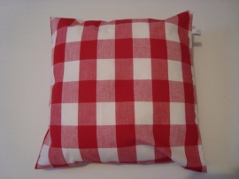 Kussenhoes (4 cm) boerenbontruit 40 x 40 cm