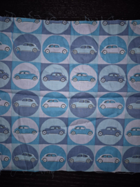 Katoen auto's blauw