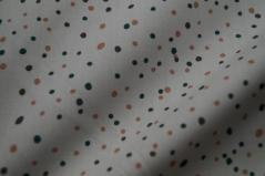 Matras werpkist poplin confetti oudgroen/taupe/oudroze 39 x 59 cm