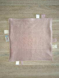 Labeldoekje nicky velours/hydrofielstof