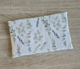 (V) Poppen kussen 15 x 25 cm eucalyptus