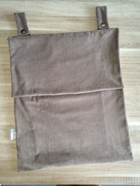 Boxzak nicky velours met klep