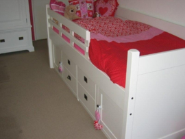 Kinderkamer set roze met rood
