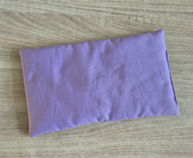 (V) Poppen kussen 15 x 25 cm donkerlila