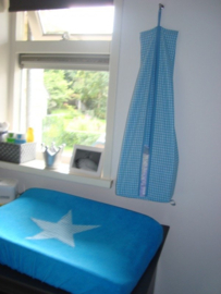 Babykamer ster turquoise