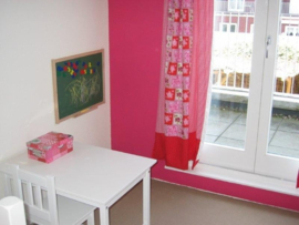 Kinderkamer set roze met rood