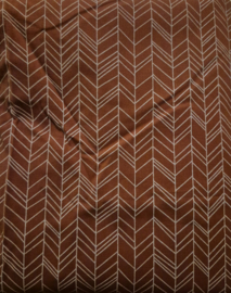 Katoen visgraat terra