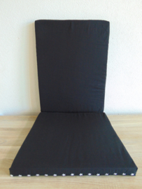 Kussenset schommelstoel ster/uni