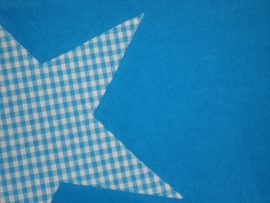 Babykamer ster turquoise
