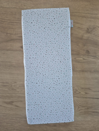 Matras poppenbed op maat stipjes pastel