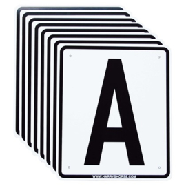 Bakbordjes A,F,B,M,C,H,E,K