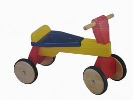 Pintoy 21 Vierwieler Loopfiets met Laadbak | Art. Nr. 0539