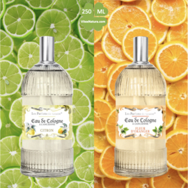 Orange Blossom & Lemon Eau de Cologne 250 ML | unisex | multifunctional
