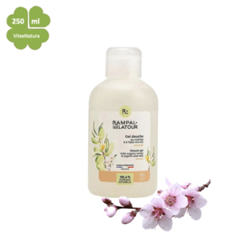 Biologische Amandel Douchegel met Honing & Aloë Vera 250ml Rampal Latour