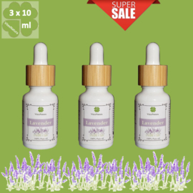 Pure Lavender oil 3x10ml