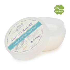 Organic aloe vera gel shaving soap with glycerin 150g