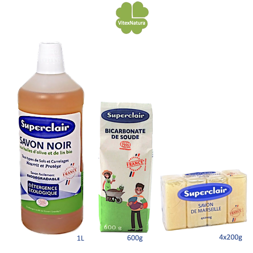 Bio Eco schoonmaakmiddelen starters pakket.