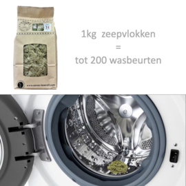 Marseille soap flakes Olive green 1kg