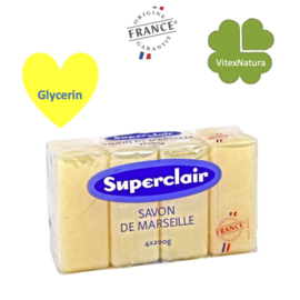 Marseille glycerin soap 16x200g