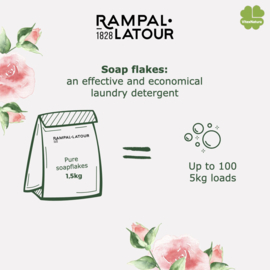 Marseille soap flakes Rose 1.5 kg