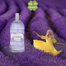Lavender Eau de Cologne 250 ml | Unisex | multifunctional