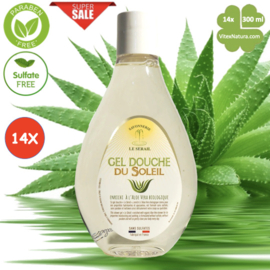 Marseille douche en bad gel Aloë vera 14x300ml