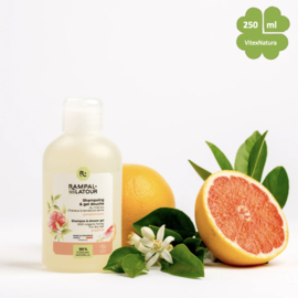 Biologische Grapefruit 2-in-1 Shower Shampoo met Aloë Vera & Honing Rampal Latour Gecertificeerd