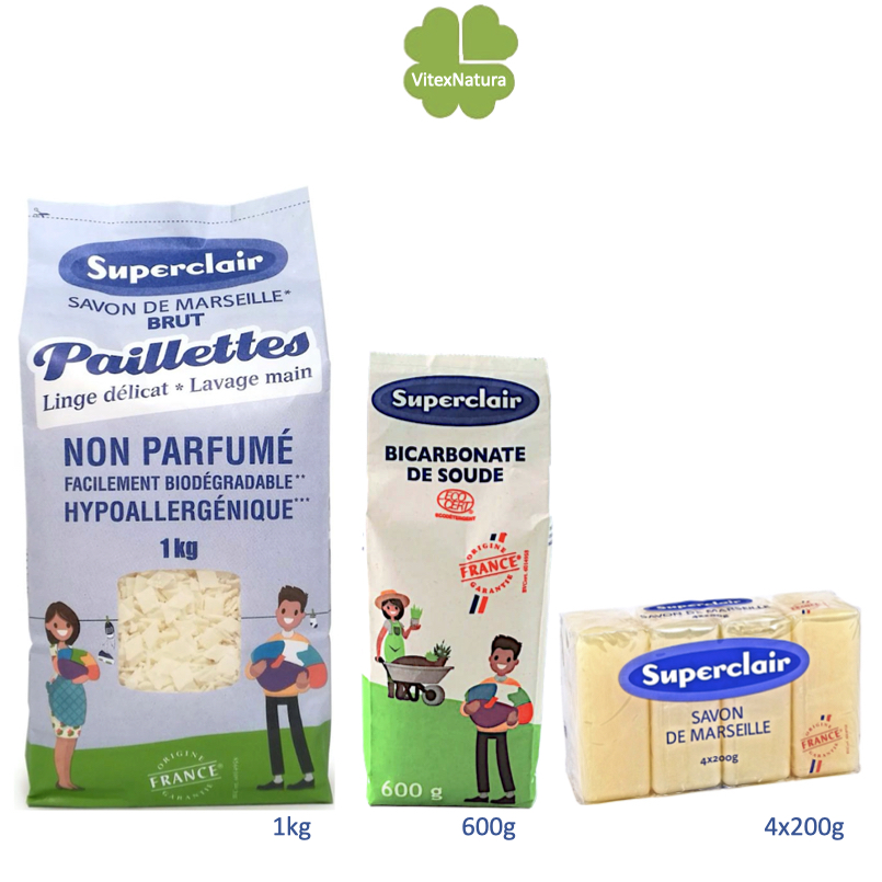 Bio Eco schoonmaakmiddelen starters pakket.