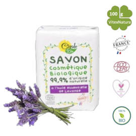 Saponetta biologico all'olio di lavanda 100g