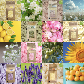 Marseille soap flakes combination with and without scents 6.5kg