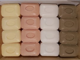 Marseille soaps naturally colored 4x12x100g