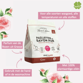 Marseille soap flakes Rose 750g