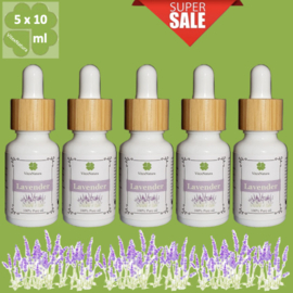 Pure Lavendel olie 5x10ml