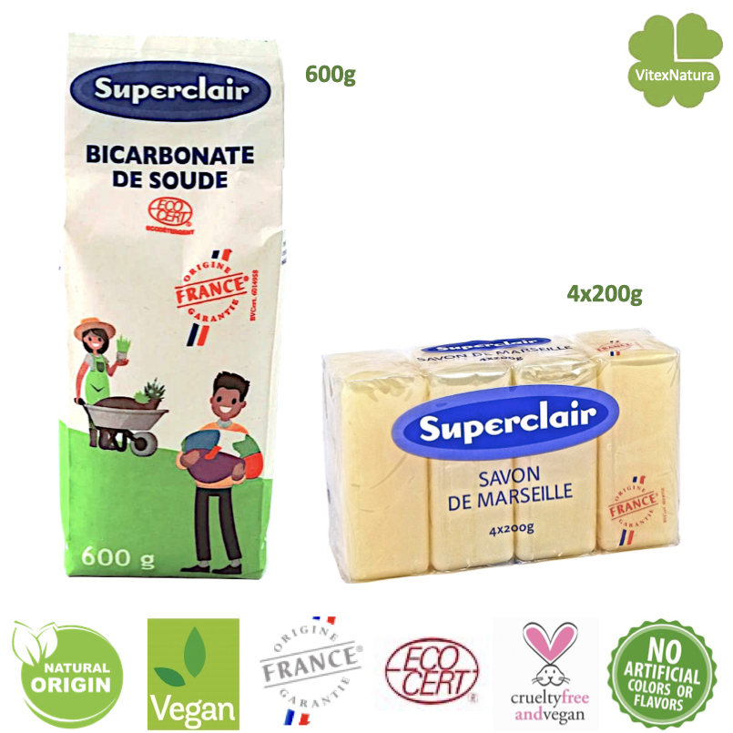 Bio Eco schoonmaakmiddelen starters pakket.