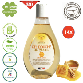 Marseille douche en bad gel Honing  14x300ml