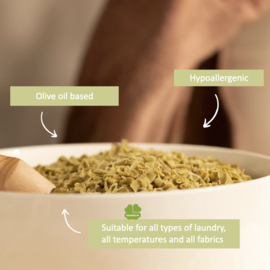 Marseille soap flakes green with olive oil 1.5 kg