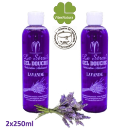 ​Marseille dusch och badgel Lavendel 2x250ml