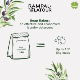 Marseille soap flakes green with olive oil 1.5 kg