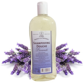 Marseille shower & shampoo Lavender 3x500ml