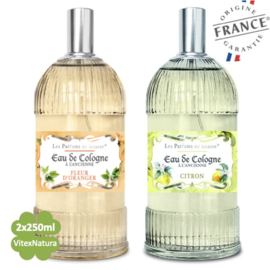 Orange Blossom & Lemon Eau de Cologne 250 ML | unisex | multifunctional