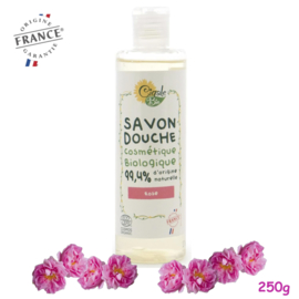 Gel de ducha flor de rosa bio 250ml