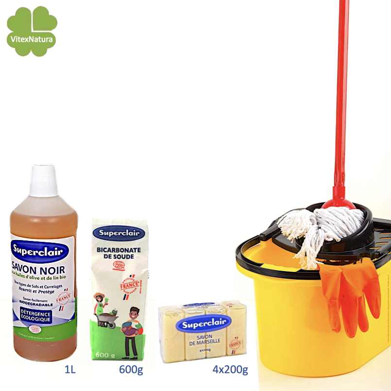 Bio Eco schoonmaakmiddelen starters pakket.