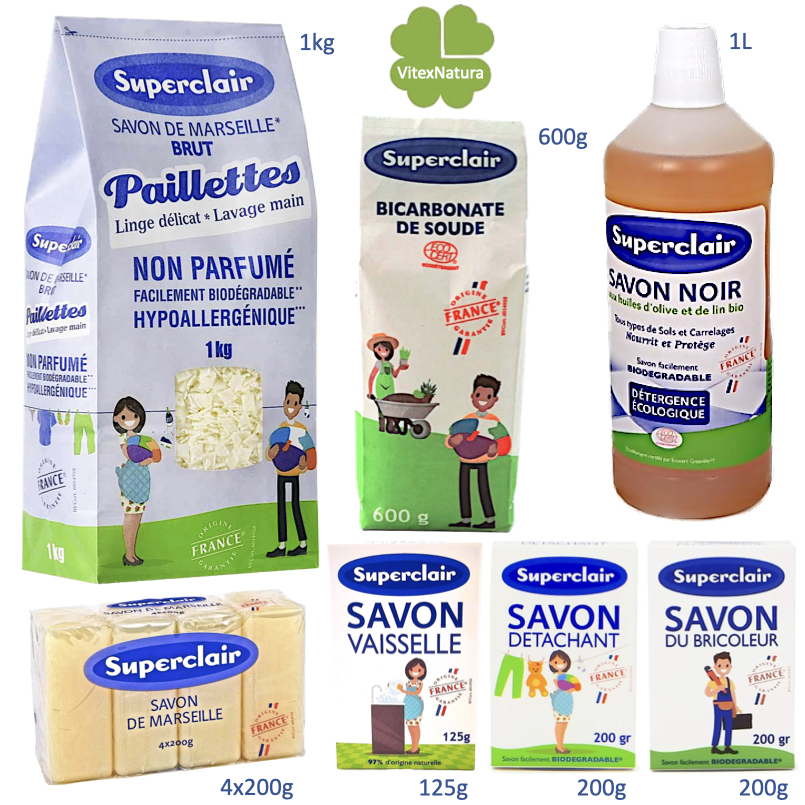 Bio Eco schoonmaakmiddelen starters pakket.