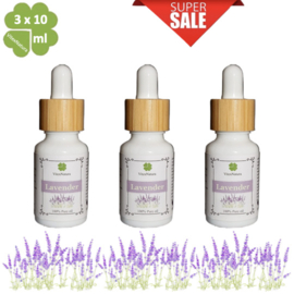 Aceite puro de Lavanda 3x10ml