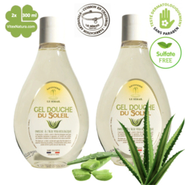 Marseille douche en bad gel Aloë vera 2x300ml