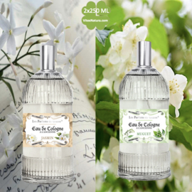 Jasmijn en Lelietjes van Dalen Eau de Cologne 250 ML | unisex | multifunctioneel